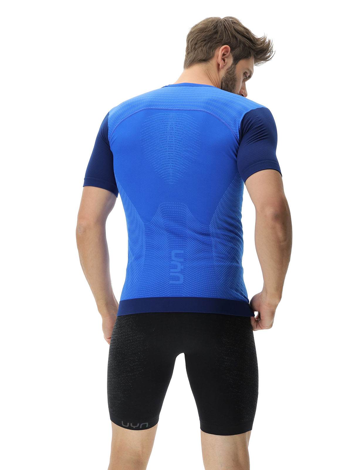 Koszulka biegowe męska Running Shirt - strong Blue/Peacot