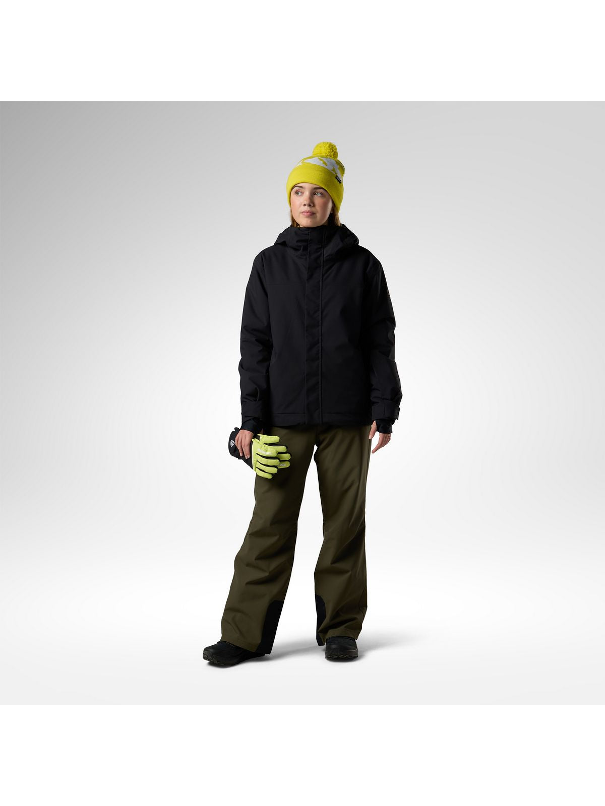 Kurtka narciarska juniorska ROSSIGNOL Jr Strawpile Insulated Ski Jkt czarna