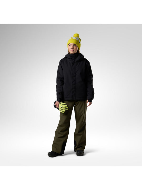 Kurtka narciarska juniorska ROSSIGNOL Jr Strawpile Insulated Ski Jkt czarna
