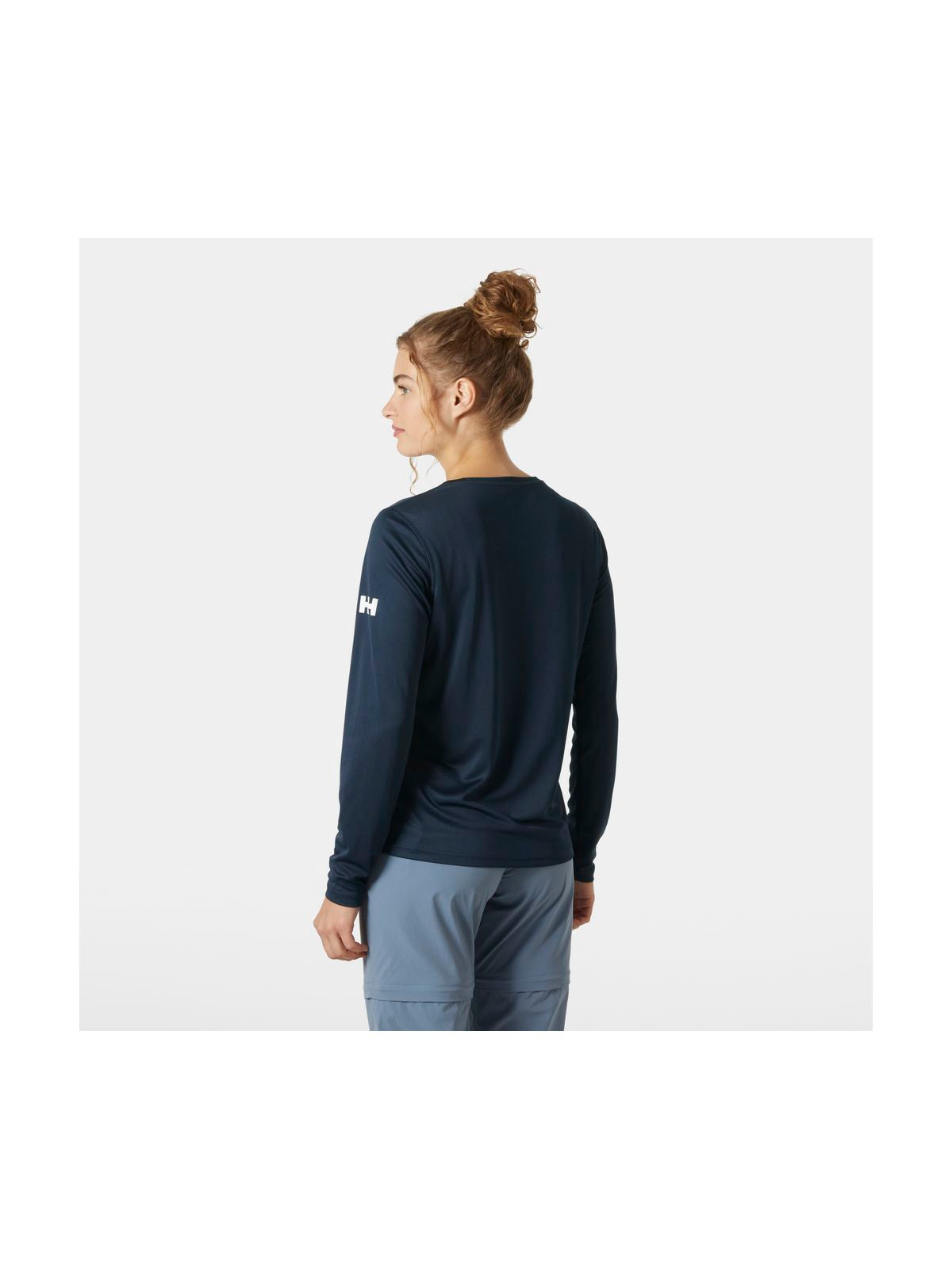 Bielizna termiczna damska HELLY HANSEN W HH TECH CREW LS 2.0 granatowa