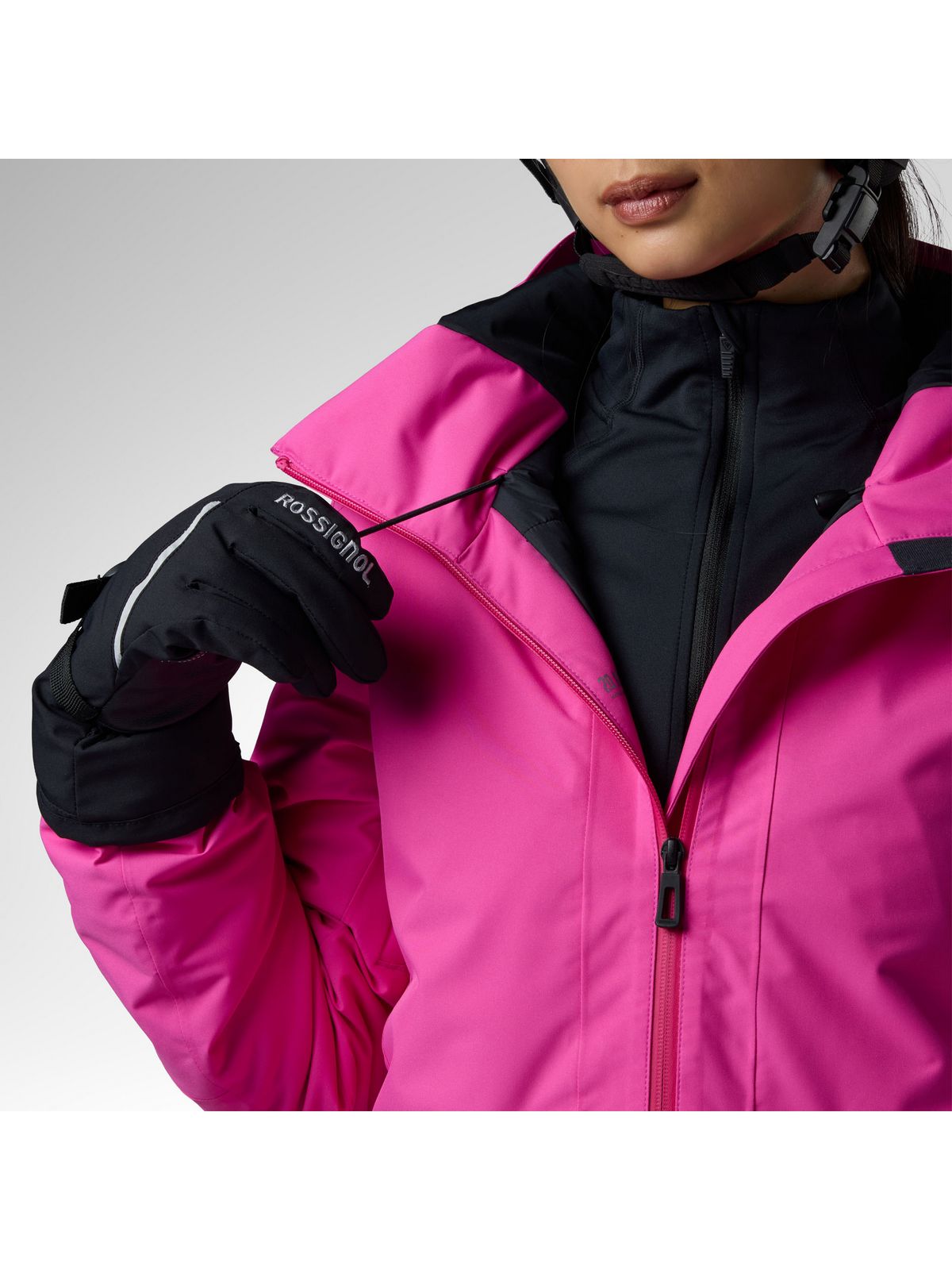 Kurtka narciarska damska ROSSIGNOL W Rochrun Insulated Jkt różowa