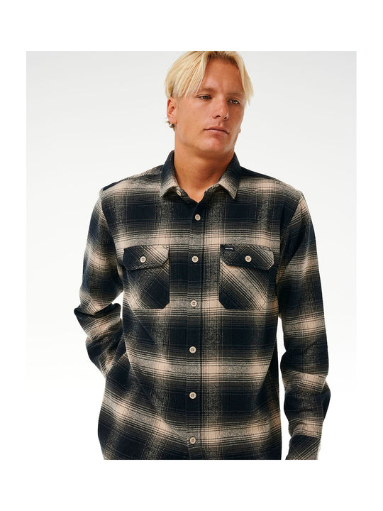 Koszula RIP CURL COUNT FLANNEL SHIRT brązowa
