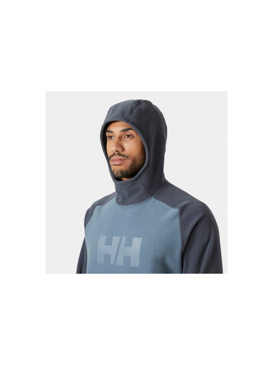Bluza męska HELLY HANSEN Daybreaker Logo Hoodie kolor granatowy
