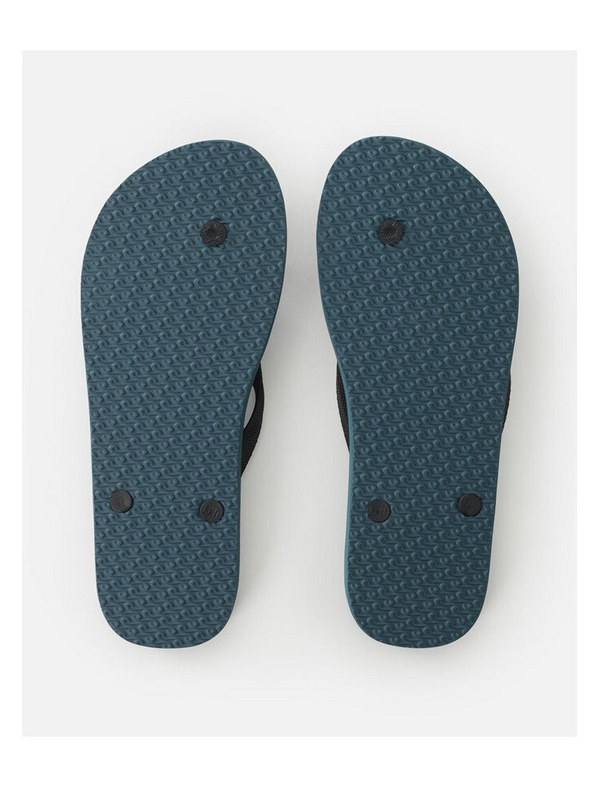 Japonki plażowe męskie RIP CURL Icons Of Surf Bloom Open Toe turkusowe