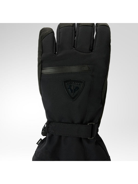 Rękawice narciarskie damskie ROSSIGNOL W Romy Ski Gloves R-Shell Dry czarne
