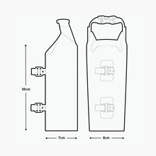 Torba rowerowa EVOC DOWNTUBE PACK WP 1,2
