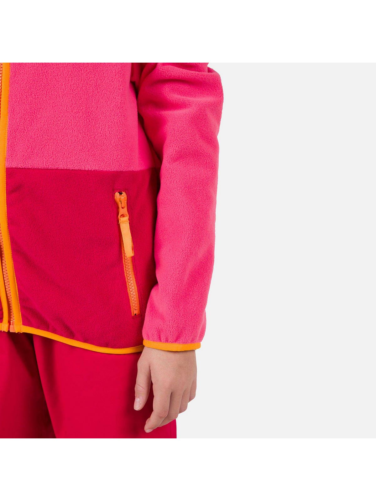 Bluza dziecięca ROSSIGNOL Jr Strawpile Fleece Fz różowy