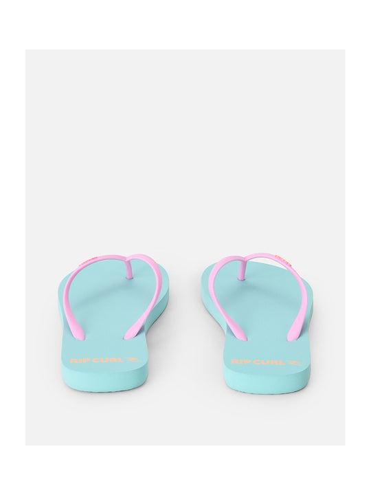 Japonki damskie RIP CURL Bondi Bloom Open Toe niebieskie
