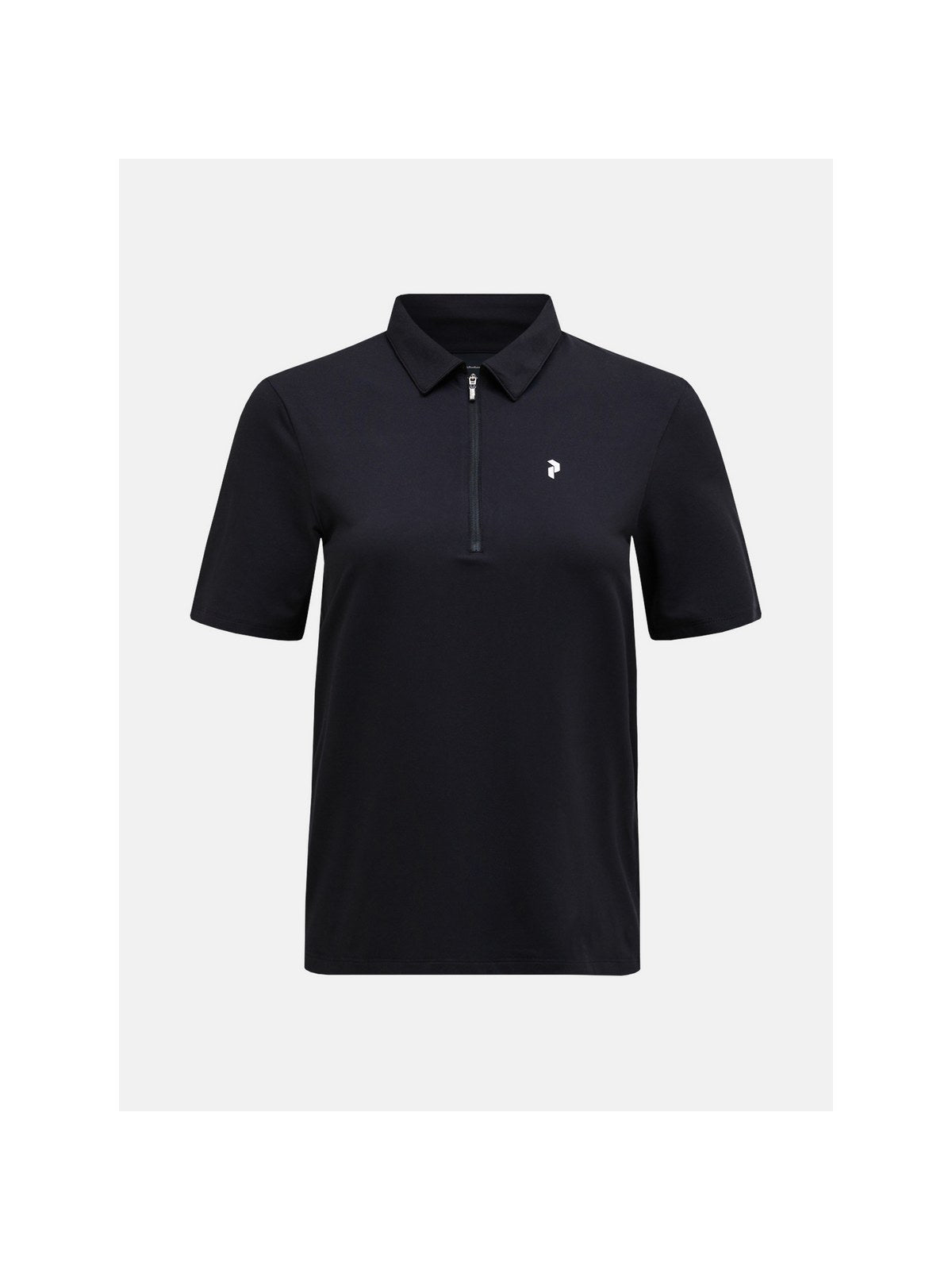 adventuresports koszulka-peak-performance-w-comfort-zip-polo-czarny-g80196020-050 front