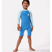 Lycra RIP CURL Icons Uv Brushed L/ S Suit-Boy niebieski

