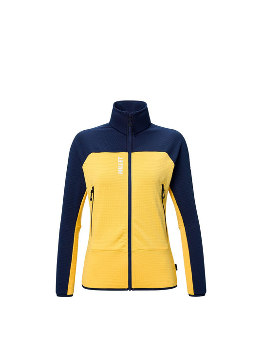 Bluza damska MILLET Fusion Grid Jkt W żółta
