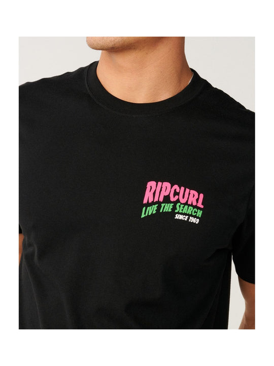 Koszulka męska RIP CURL Surf Trip Tee czarna
