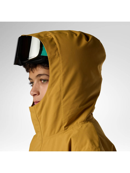 Kurtka narciarska juniorska ROSSIGNOL Jr Outerlimits Insulated Jkt brązowa
