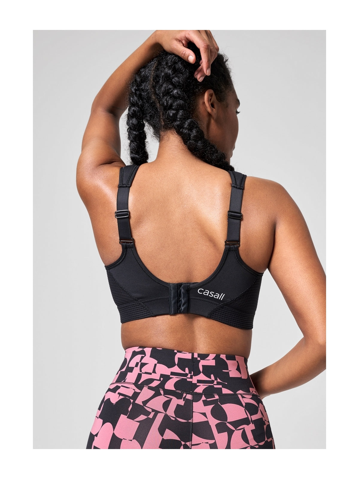 Biustonosz sportowy CASALL Pulse Sports Bra czarny