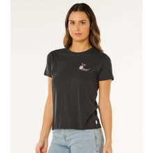 Koszulka damska RIP CURL Tide Line Standard Tee czarna
