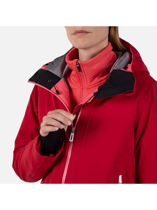 Kurtka narciarska damska ROSSIGNOL W Blackside Jkt czerwony
