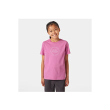 Koszulka HELLY HANSEN JR HH GRAPHIC T-SHIR różowy - Adventure Sports
