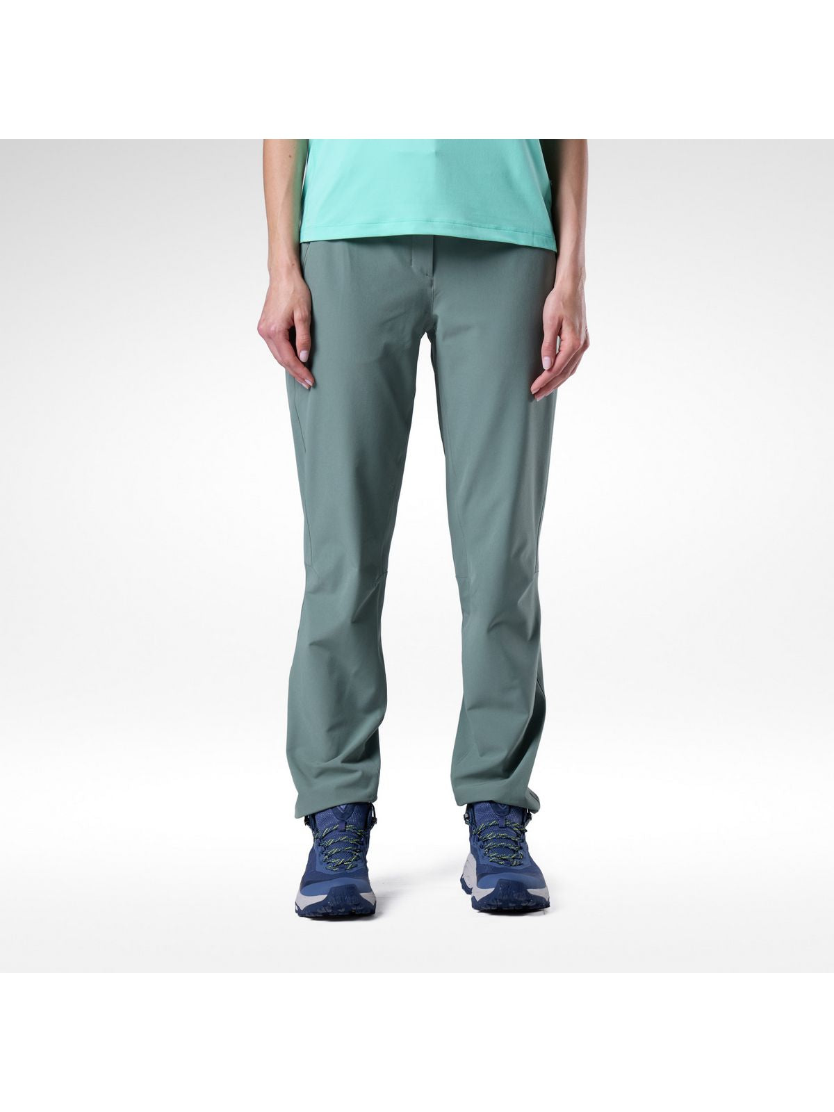 Spodnie damskie ROSSIGNOL W Tech Chino Pant zielone