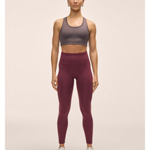 Legginsy damskie CASALL Soft Touch High Waist Tights kolor bordowy
