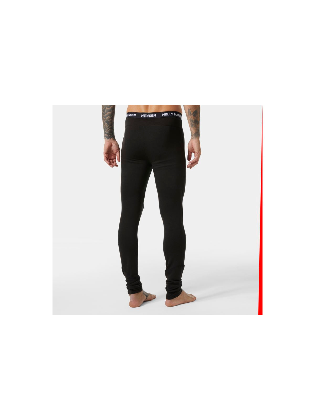 Legginsy męskie HELLY HANSEN Lifa Merino Midweight Pant kolor czarny