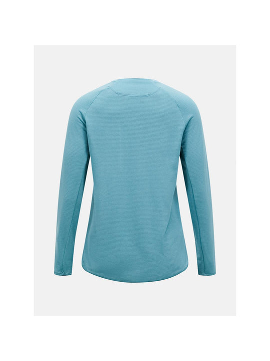 Bluza PEAK PERFORMANCE W Freelight Polartec Grid Crew niebieski
