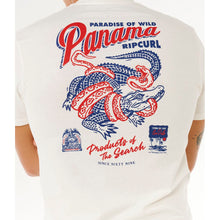 Koszulka męska RIP CURL Desti Animals Tee biała

