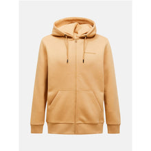 Bluza PEAK PERFORMANCE Original Small Logo Zip Hood Men brązowy
