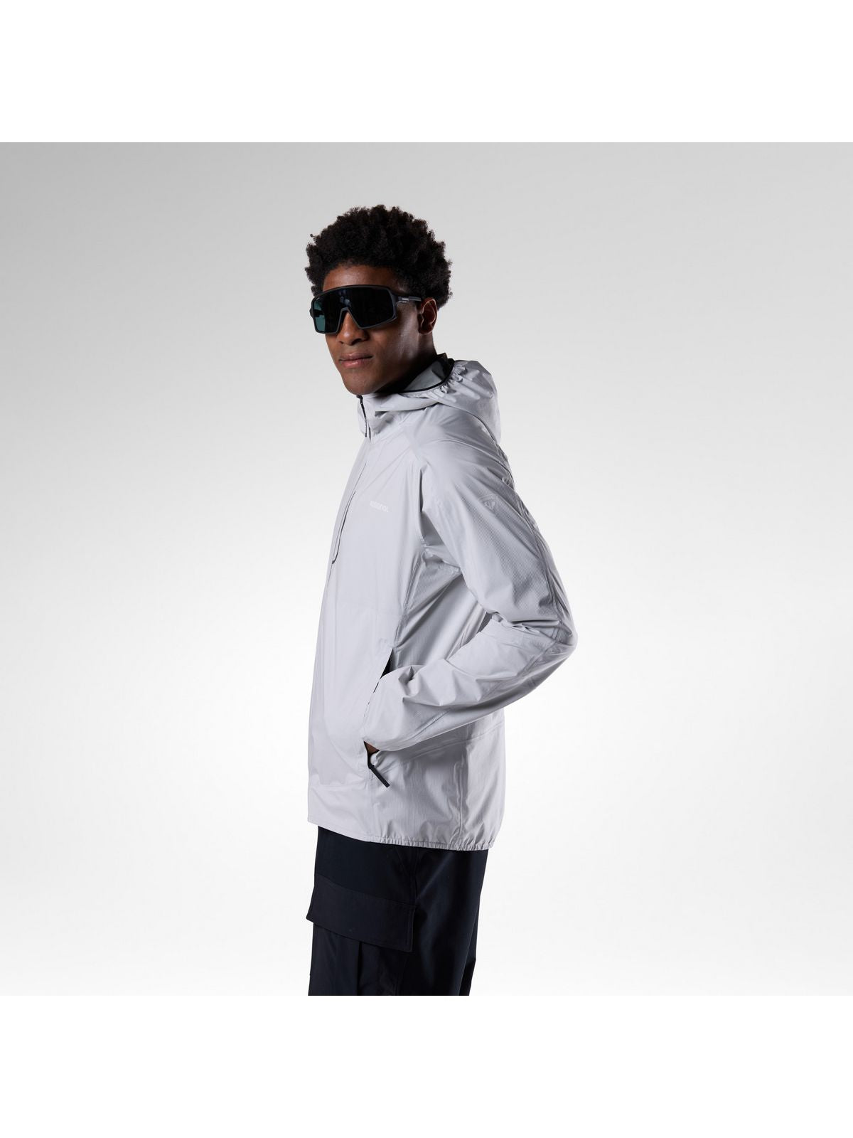 Kurtka męska ROSSIGNOL M Rainproof 2.5L Shell Jkt szara