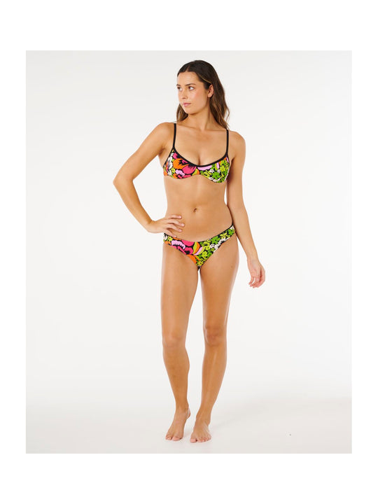 Dół od bikini damski RIP CURL Carioca Revo Full Pant multikolor

