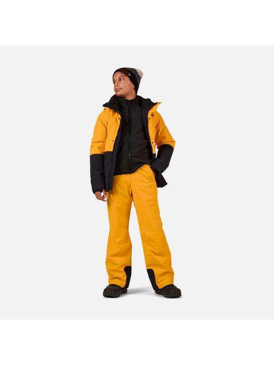 Spodnie narciarskie dziecięce ROSSIGNOL Boy Insulated Ski Pant żółte
