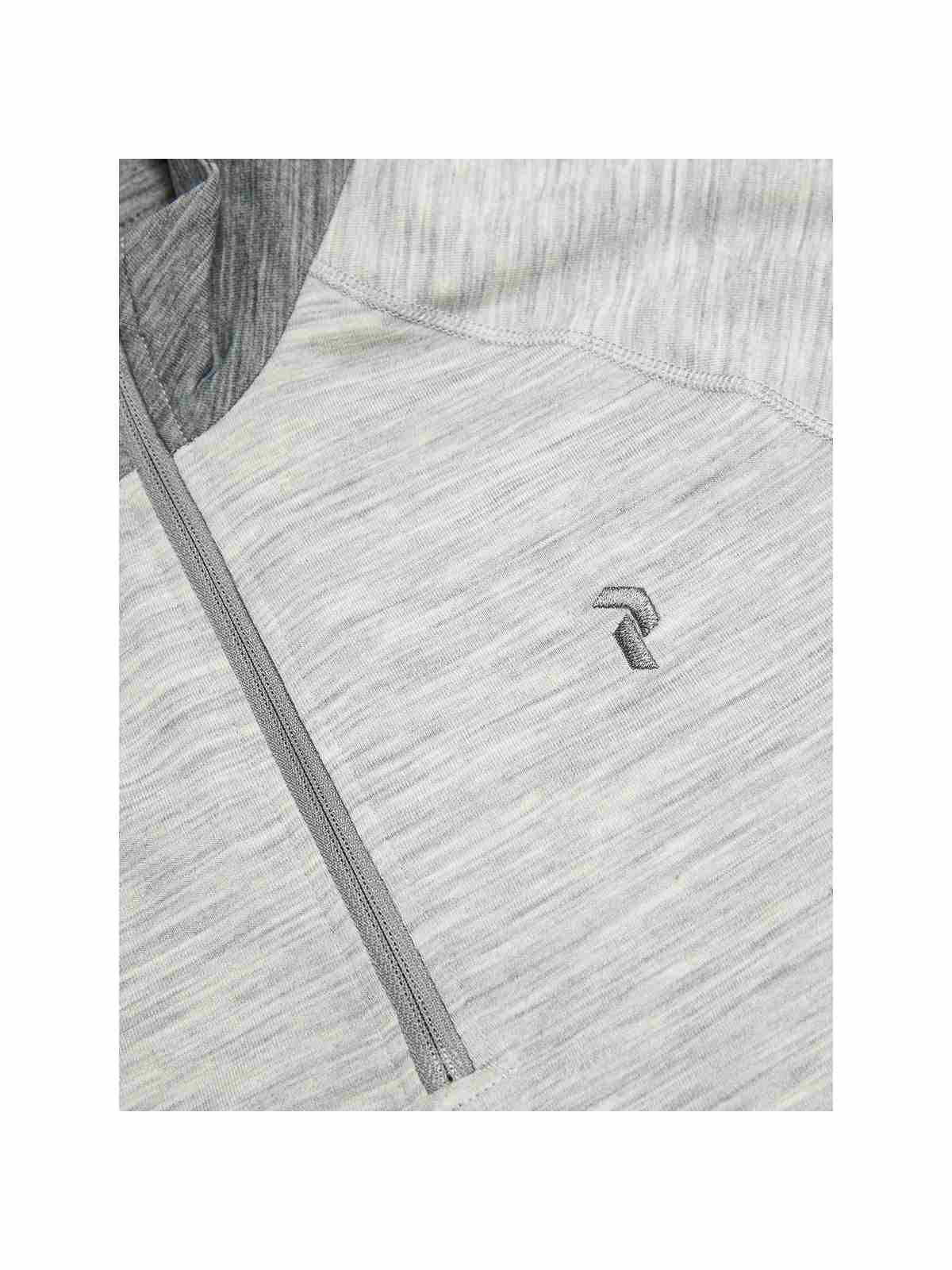 Koszulka Termiczna PEAK PERFORMANCE Magic Half Zip Wool-blend Baselayer Women szary