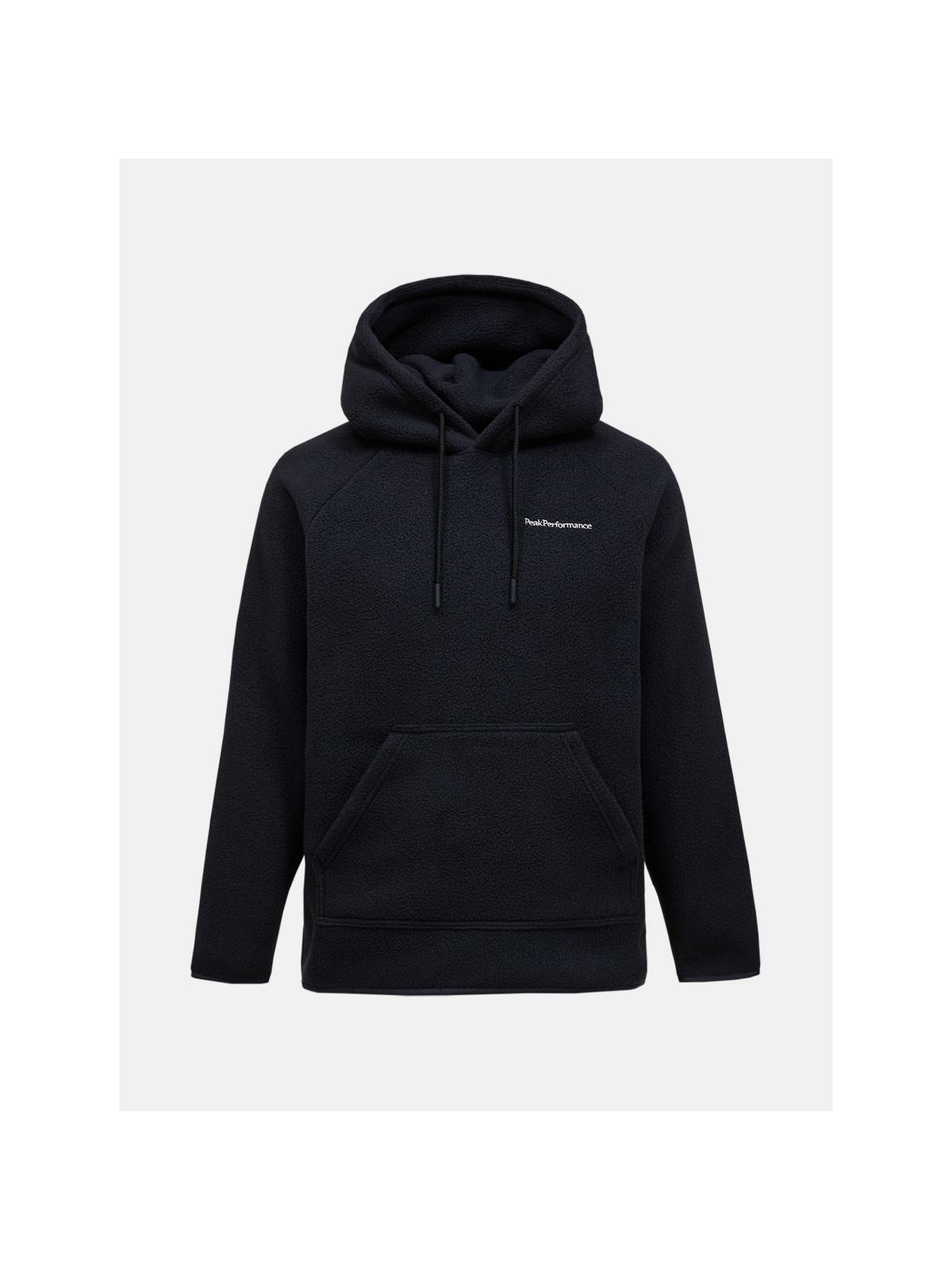 Bluza PEAK PERFORMANCE M Fleece Hood czarny