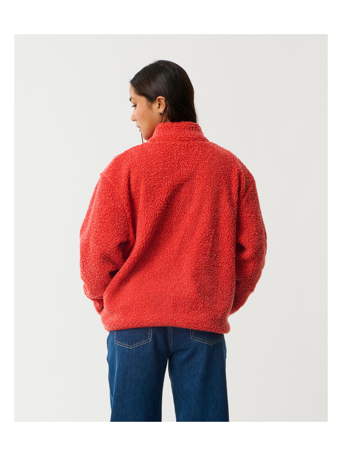 Polar damski RIP CURL Every Day Zt Polarfleece czerwony