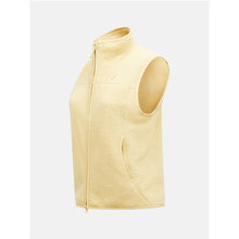 Kamizelka damska PEAK PERFORMANCE NatureRush Pile Vest żółta
