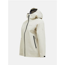 Kurtka damska PEAK PERFORMANCE W Treeline Gore-Tex 3L Shell Jacket kolor beżowy
