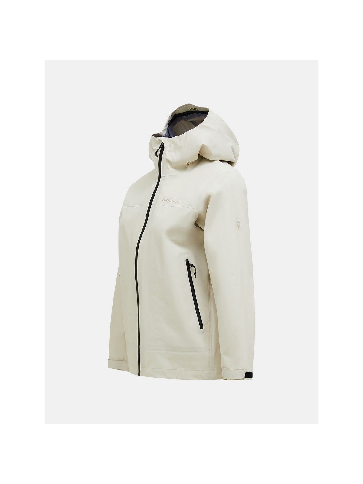Kurtka damska PEAK PERFORMANCE W Treeline Gore-Tex 3L Shell Jacket kolor beżowy