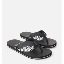 Japonki plażowe męskie RIP CURL Ripper Bloom Open Toe czarne
