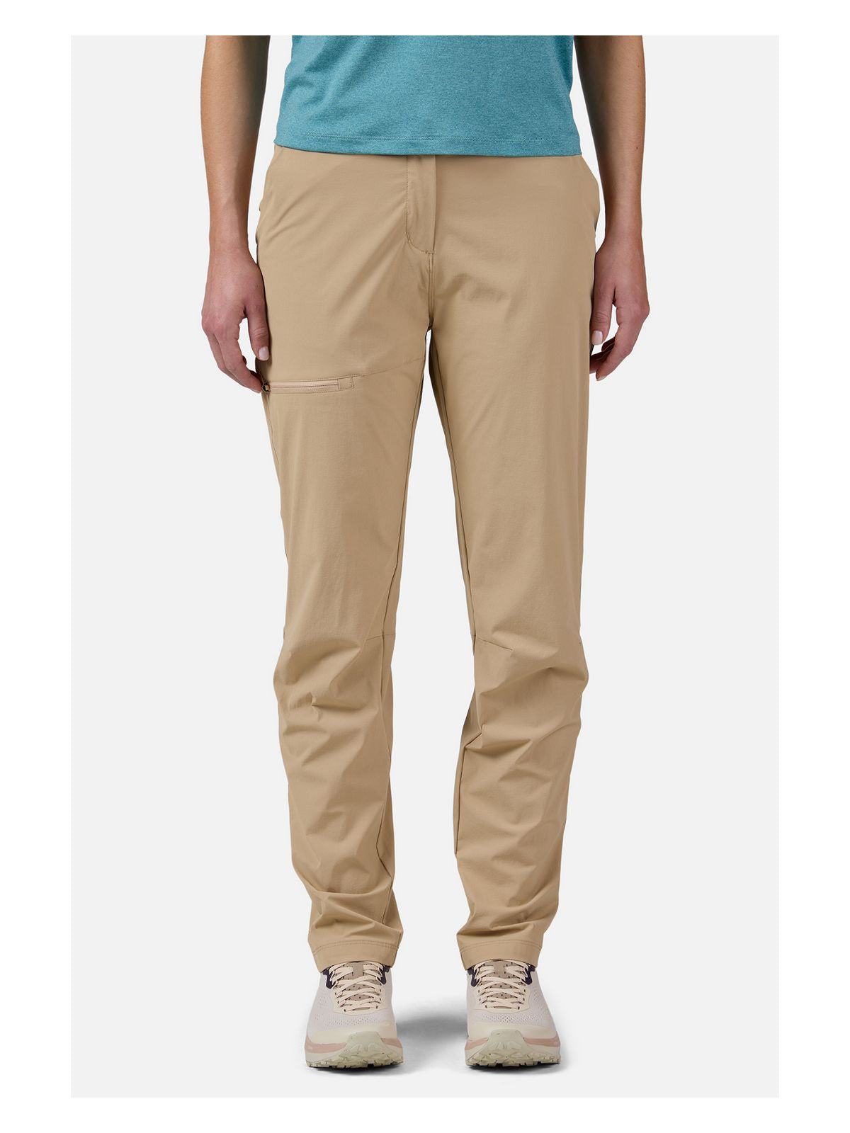 Spodnie damskie ROSSIGNOL W Lycian Pant beżowy - Adventure Sports