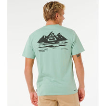 Koszulka męska RIP CURL Vaporcool Search Peak Tee zielona
