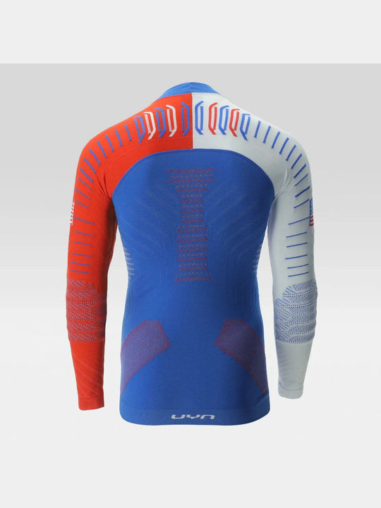 Koszulka termoaktywna UYN Natyon 3.0 USA Bode Miller Uw Shirt LG SL Turtle Neck multicolor
