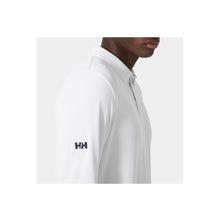 Koszulka męska HELLY HANSEN Crewline Ls Polo  kolor biały
