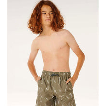 Boardshorty chłopięce RIP CURL Eternal Shred Mesh Volley-Boy zielone
