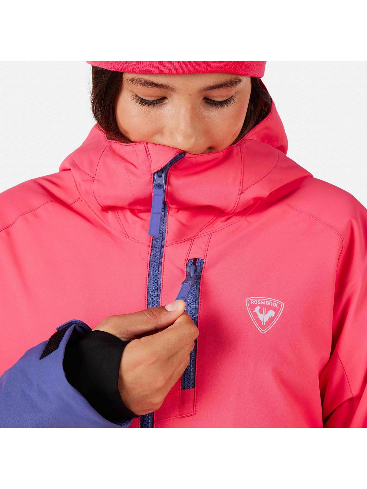 Kurtka narciarska dziecięca ROSSIGNOL Jr Wispile Jkt niebieska