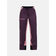 Spodnie damskie Peak Performance W Ascent Softshell Pants fioletowy - narciarskie - Adventure Sports
