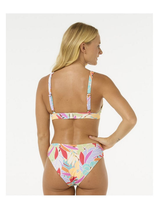 Stanik kąpielowy RIP CURL Cala Vadella Halter turkusowy
