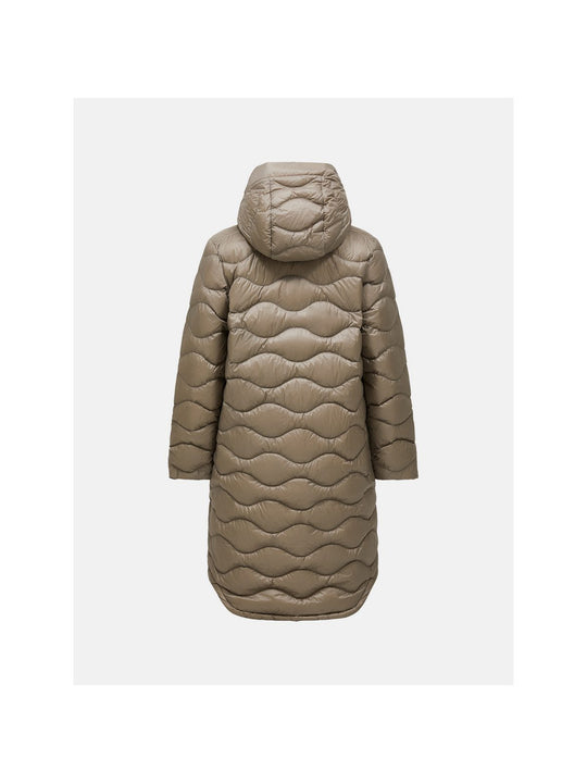 Płaszcz damski PEAK PERFORMANCE Helium Down Coat beżowy
