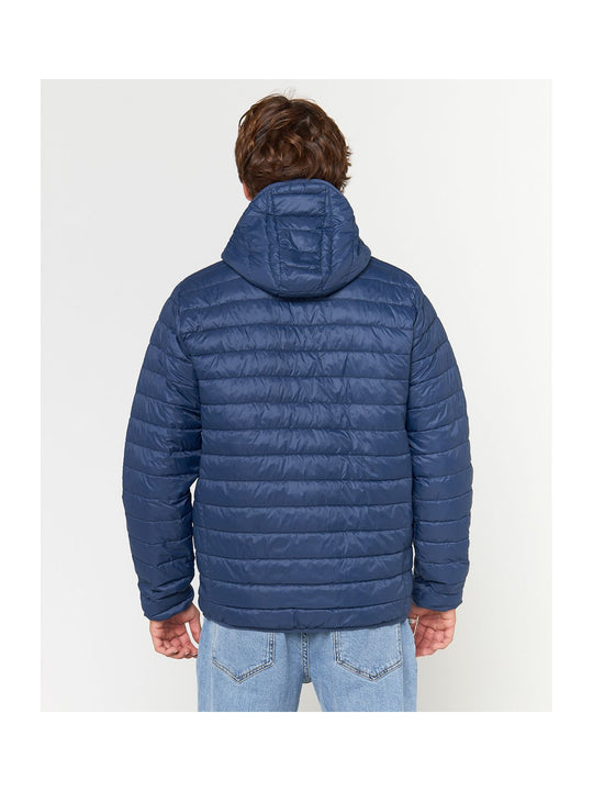 Kurtka RIP CURL ANTI SERIES SEARCH PUFFER HOOD granatowa
