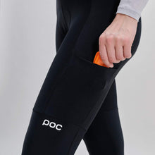 Spodnie rowerowe damskie POC W'S Cadence Thermal Lite Bib Tights czarny
