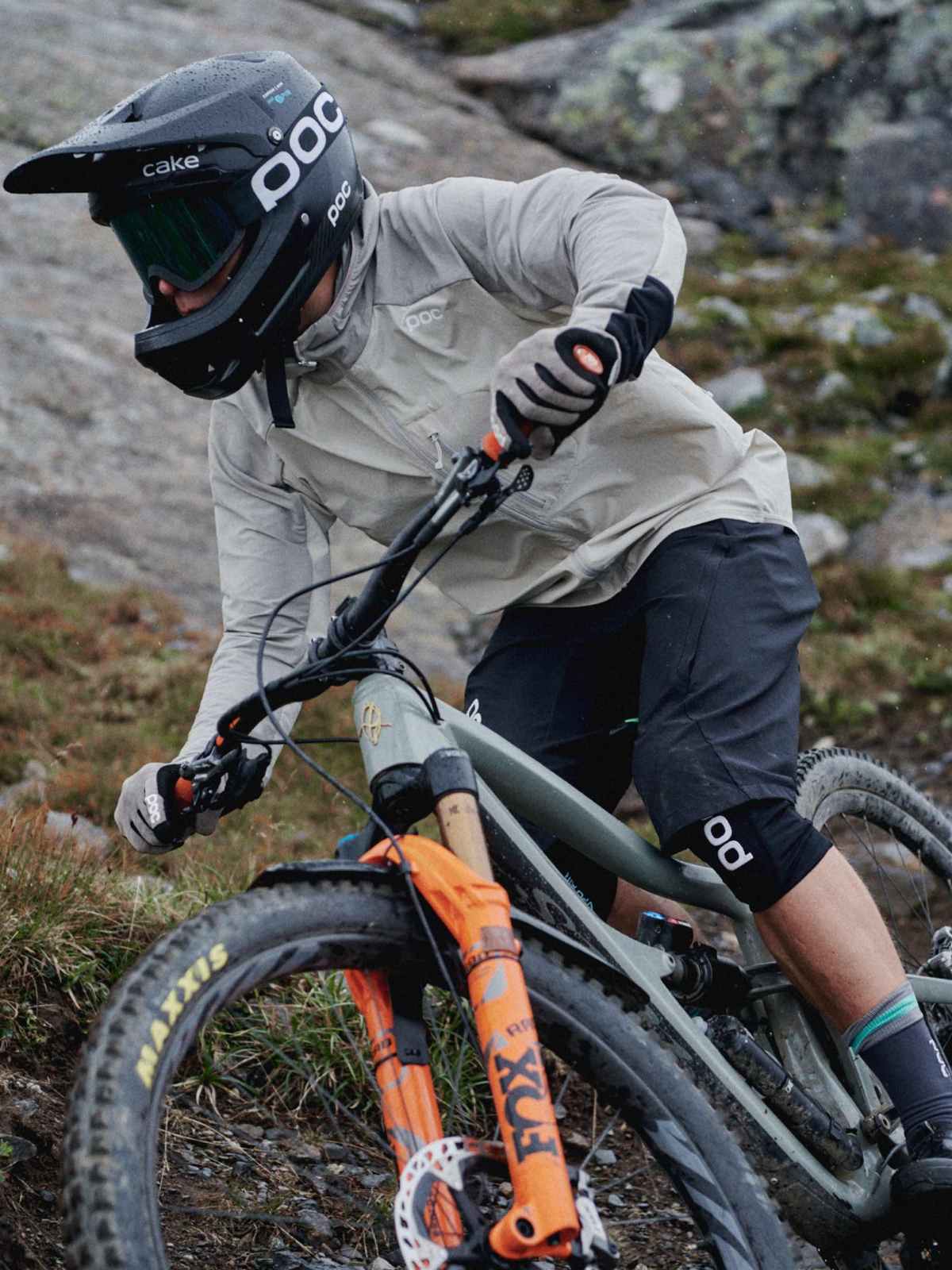 Gogle Rowerowe POC ORA zielone - TU - Adventure Sports