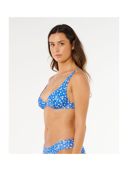 Góra bikini RIP CURL Surf Side Bra Top niebieska
